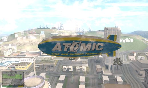 Blimp Atomic from GTA 5