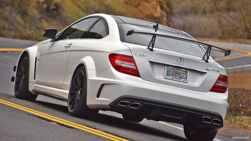 Drift Handling Mercedes Benz C63 AMG Black Series