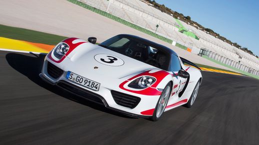 Porsche 918 Weissach Drift Handling