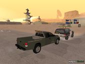 National Guard Base Police Dodge Dakota