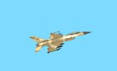 F-16 Fighter-Bomber Desert Camo