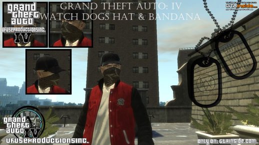 Watch Dogs Hat & Bandana for Niko V1.0