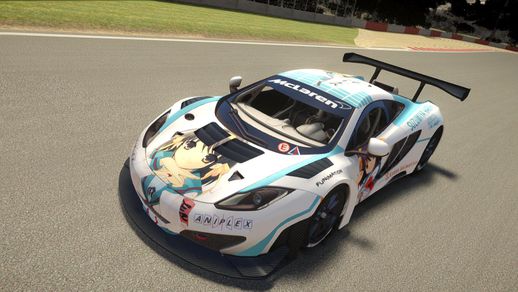 Mclaren MP4 12C Haruhi Itasha