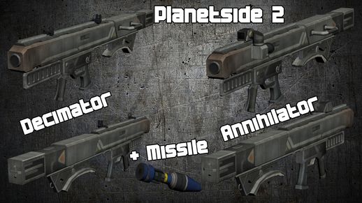 Planetside 2 NS Rocket Launchers