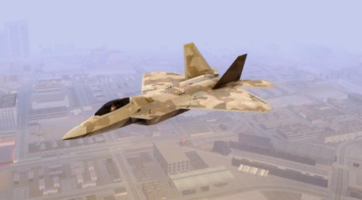 F-22 Raptor Desert Camo