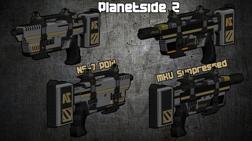 Planetside 2 NS SMG Pack