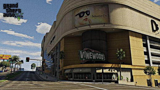 GTA 5 San Vitus Blvd Canvas Wallpaper