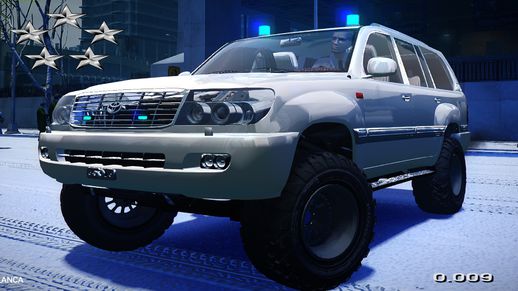 PT Police Toyota Land Cruiser 100 