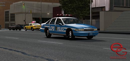 Chevrolet Caprice 1994 LCPD Patrol [ELS] 