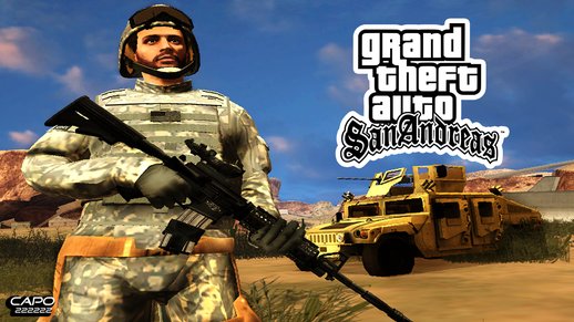 GTA V Online Military Skin