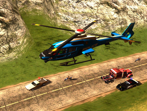 NFS HP 2010 Police Helicopter