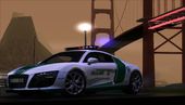 2014 Audi R8 V8 FSI Dubai Police