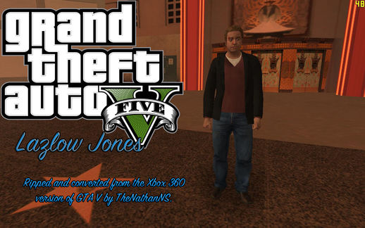 GTA V Lazlow Jones