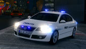 Volkswagen Passat B6 Sedan - Danish Police - W. Template