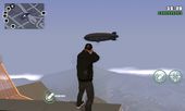 GTAV Atomic Blimp Flying Around Los Santos (GTA SA MOBILE) 