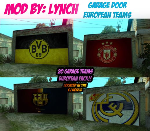 European Teams Garage PACK