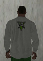 GTA Five Sweater Gray