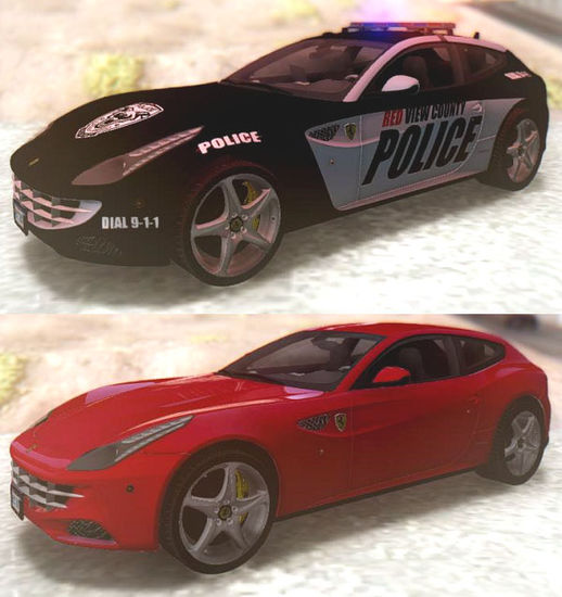 NFS Rivals Ferrari FF Cop & Racer