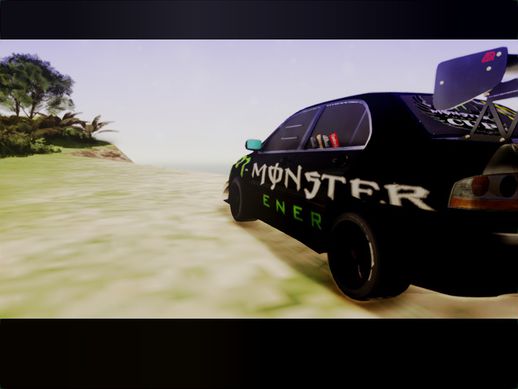 Mitsubishi lancer Evo9 Monster energy