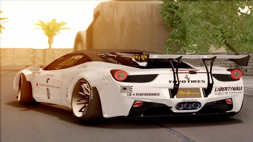 Ferrari 458 Italy Liberty Walk LB Performance