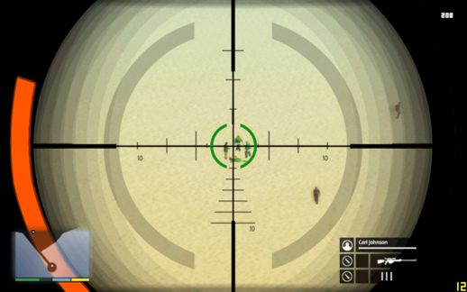 New Scope For GTA V Hud V1 + Bonus