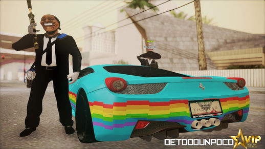 Nyan Cat Ferrari Purrari ( Deadmau5 )