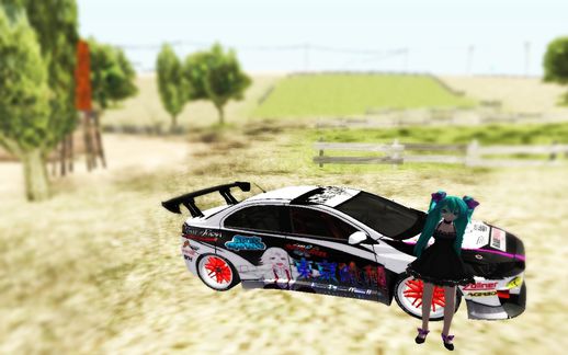 Mitsubishi Evo X Juuzo Itasha