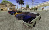 GTA V Cars ADDED [not replaced] For SA V1