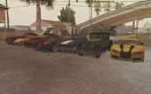 GTA V Cars ADDED [not replaced] For SA V2