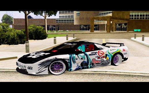 Acura NSX Miku Ghoul Itasha