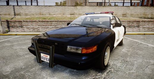 Vapid Cruiser with GTA V LED Lightbar [ELS]