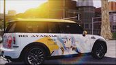 Mini Cooper Clubman S w/ Rei Ayanami Itasha Vinyl