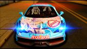 Ferrari 458 Speciale Angel Beats Itasha