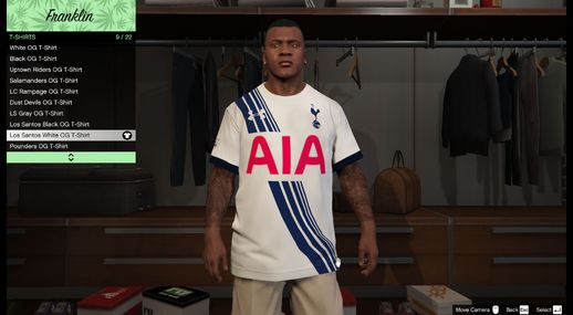 Tottenham 15/16 Shirt for Franklin