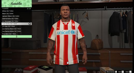 Olympiacos Piraeus Shirt for Franklin