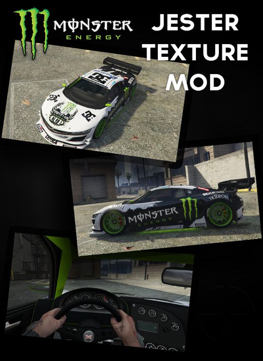 Monster Energy Jester Texture + Interior