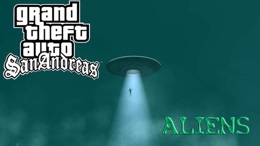 Gray Aliens and UFO at Mount Chiliad