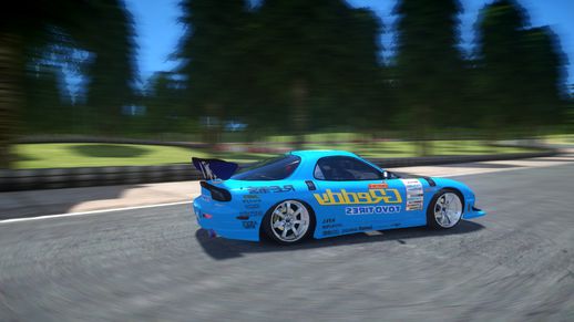 RX7 C-West Greddy Texture