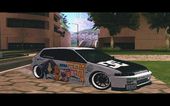 Honda Civic EG6 Kotomi Clannad Itasha