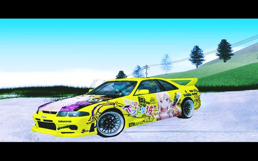 Nissan Skyline R33 Shiina Mashiro Itasha