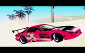 Mazda RX-7 Kurosagi X Izayoi Itasha