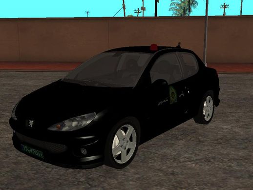 Peugeot 206 Coupe Police