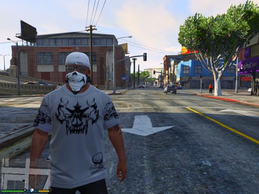 Skull T-shirt for Franklin