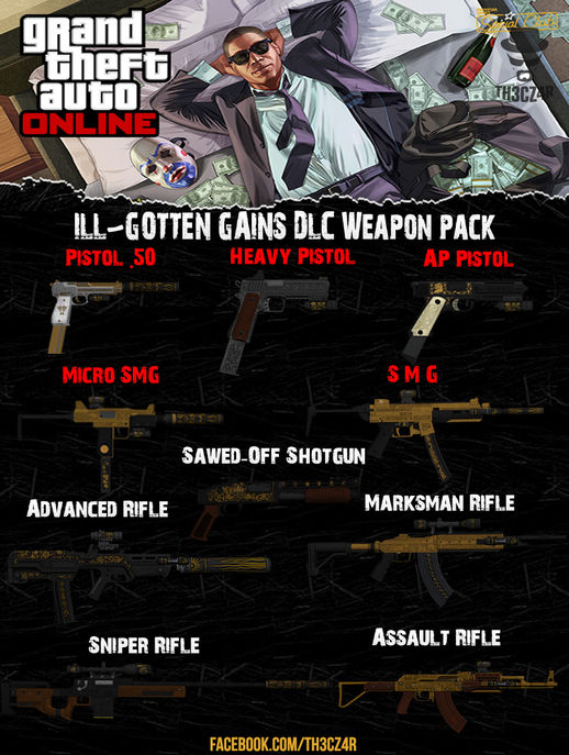 Weapon Pack - DLC ILL-GOTTEN GAINS 