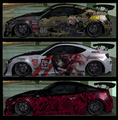 GT86 HD Paintjob Pack