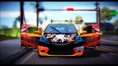 Honda Fit Street Modify Inori Yuzuriha Itasha