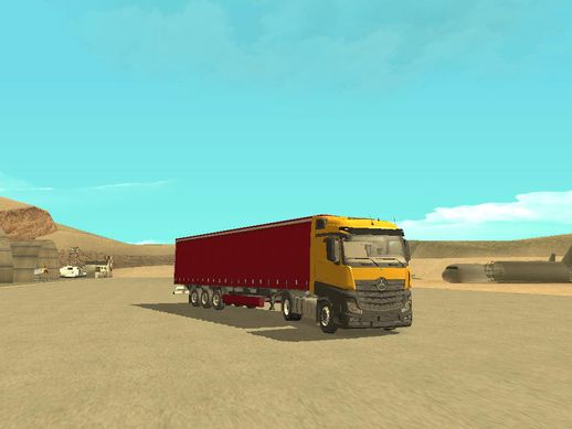 Mercedes Benz Actros MP4 Stream Space black