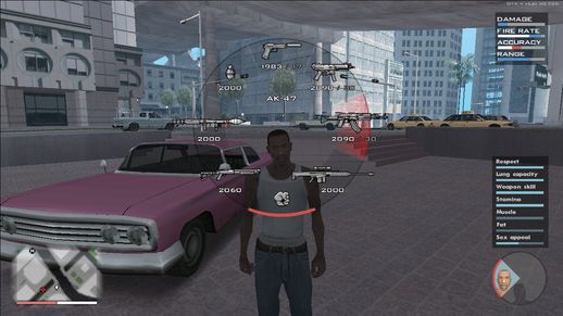 GTA V Hud by DK22Pac - San Andreas Edition