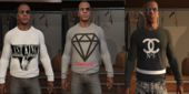 Random Clothes Pack For Franklin (Luxury, Swag, Realistic)