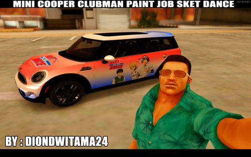 Mini Cooper Clubman Paint Job Sket Dance